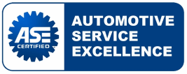 ASE Certfied. Automotive Service Excellence